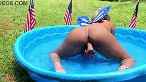 Nina Rivera Masturbates In Backyard Superhotfilms!