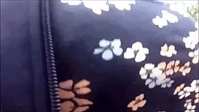 hot rude teen 18+ girl pees everywhere in leggings and pantyhose outdoors