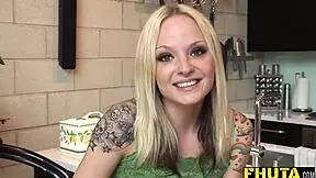 Petite 18+ Teen Bent Over For Her First Big Black Cock Experience