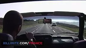 Hot blonde babe enjoys outdoor anal sex with assfucking and doggystyle.