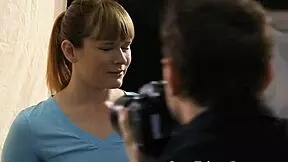 does this teen babe prepare for taboo sex through foreplay?