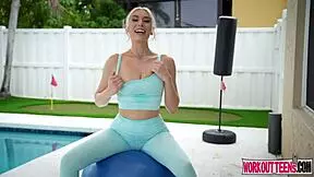 kay lovely demonstrates a rigorous workout with cowgirl riding and blowjob