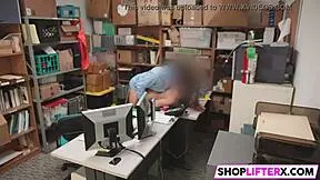 I caught her at work, she pays with blowjob.
