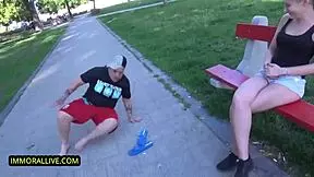 Sweet Teen 18+ Tiffany Tatum With Bubble Butt Lets Funny Guy Creampie Her