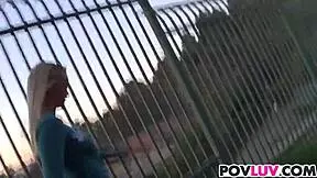 hiking teen emily austin gets pov drilled