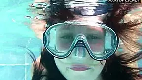 Giddy up sex near pool