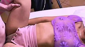 Shy petite girls get fucked hard by teacher