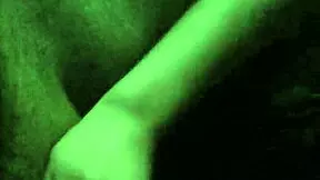 My cute petite girlfriend jerks off my friend's cock until he shoots his load.