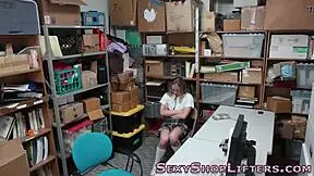 Uniformed Teen 18+ Delinquent Caught in Hardcore Reality Action on Camera