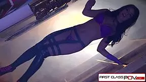 wow, adriana chechik is sucking a big dick at the party!!