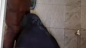 Regae hitmaker fucks woe alhaja and cums on her ass while she screams