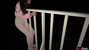 Public encounter with cash-driven teen