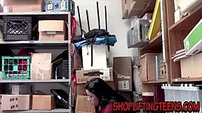 amateur thief caught on hidden cam getting facialized in reality 😱