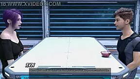 stranded in space 78 where emo girl opens up with big tits in hentai