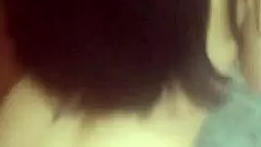 Bathroom tryst with anal action