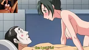 Sultry nurse seduces doctor cartoon