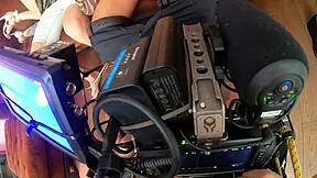 rough anal sex with double penetration on skinny teen