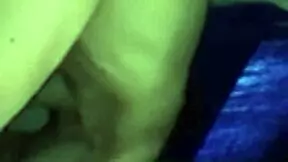 young couple enjoys intimate moment