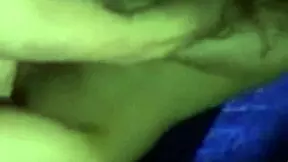 young couple enjoys intimate moment