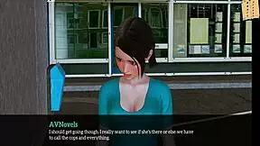 In my new family, the redhead and brunette explore erotic hentai adventures