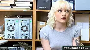 Young Thief Naomi Nash Riding Creepy Officer