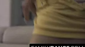 Uncle visits stepniece's home