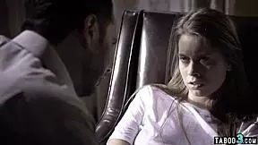 perverted psychiatrist fucked a petite troubled teen in doggystyle