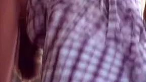 perky blonde blows the voyeur classmate outdoor in this homemade hardcore scene 😏