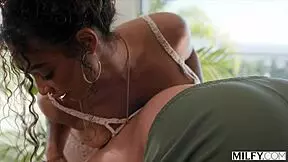 medusa rides young studs cock all day in yoga fit