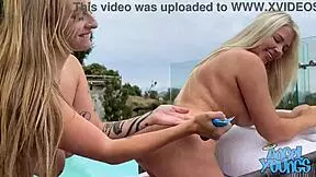 feeling the passion in lesbian pussy views with angel young and summer brookes