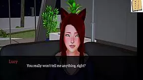 My new family with small tits and teen hentai.