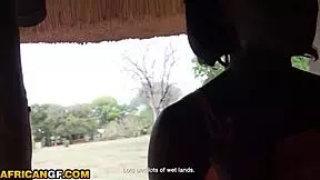 My tight african ebony babe loves white big dick deep