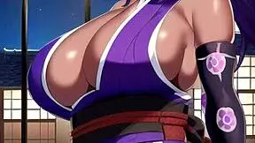 want to see ninja shinobi girls in ai art?