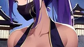 want to see ninja shinobi girls in ai art?