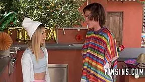 Demi Hawks celebrates Cinco de Mayo with taboo stepsis fuck.