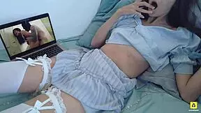 Orgasm compilation clit rubbing - Candice Delaware with pussy and tits