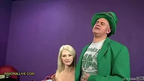 Saint Patrick's Day Squirting & Creampie Fiesta with Aubrey Gold - Part 1 of 2