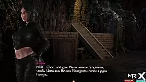 Sexy Anime Girl Jerks Cock With Big Ass