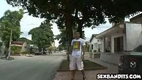 Young Latina Bitch Gets FUCKED Hard on a Crowded Bus