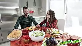 Naomi Blue Bounces Twat in Missionary and Doggystyle