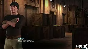 Sexy Anime Girl Jerks Cock With Big Ass