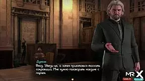 Sexy Anime Girl Jerks Cock With Big Ass