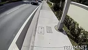 Baring nice-looking Brooke Wylde natural tits.