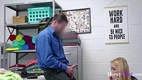 Mains-of-teen Nikole Nash spanked and fucked by a burglar