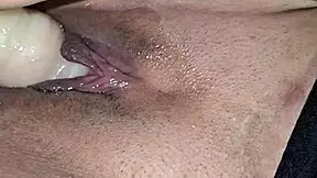 Mature woman giving a cumshot on my cock with toys and big tits 😈