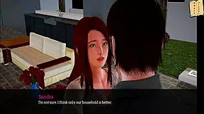 my new family explores anime adventures in 3d homemade setting