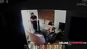 Oh, taped hottie takes bruno's big cock!