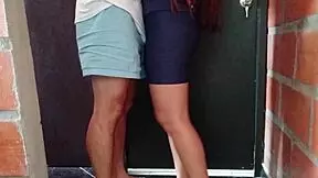 Hermanastra With Stockings Gets Fucked In Bed, Her Big Ass Moaning