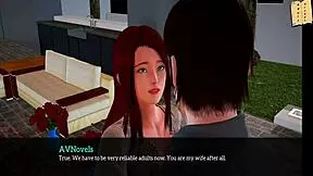 my new family explores anime adventures in 3d homemade setting