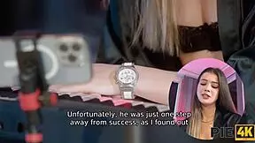 Shaved European Teen With Tattoo Gets Creampie In Hairless Pussy